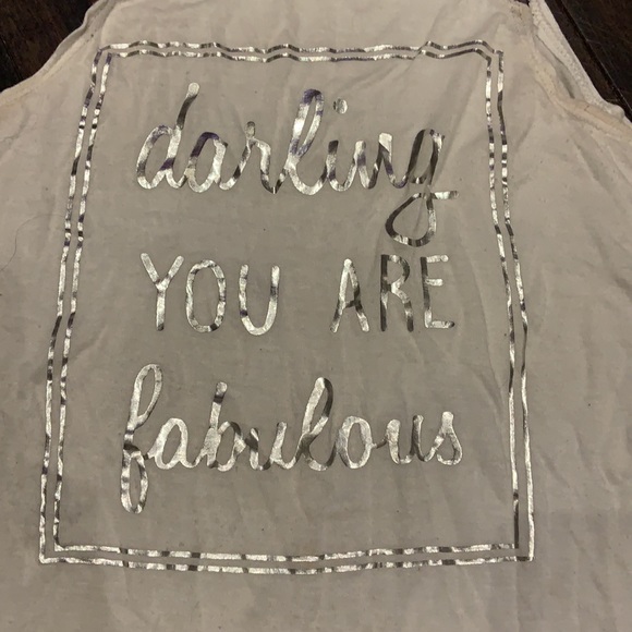 Shiny sleeveless top - Picture 2 of 3